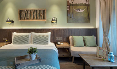 住:拈花湾主题客栈住宿1晚(含双早)游:拈花湾门票2张礼:小罐花礼品1份_灵山度假产品预订